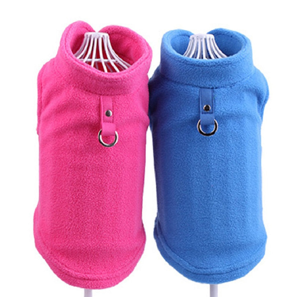 Winter Fleece Jacket For Small Dogs